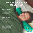 Dot&Dot Twist Memory Foam Travel Pillow - Image 3