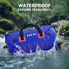 HEETA Waterproof Duffel Bag Motorcycle Dry Bag Backpack, 60L/80L Extra Large - Image 3