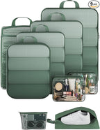 Veken 9/11 Set Compression Packing Cubes by Veken