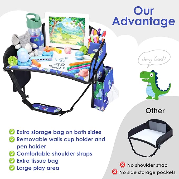 Kids Travel Tray for Airplane - Image 6