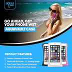 AquaVault 100% Waterproof Floating Smart Phone Case & Money Pouch - Image 4