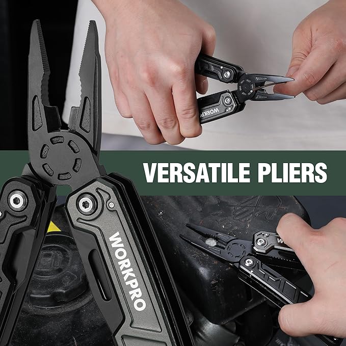 WORKPRO Multitool-11 in 1 Multitool Pliers - Image 6