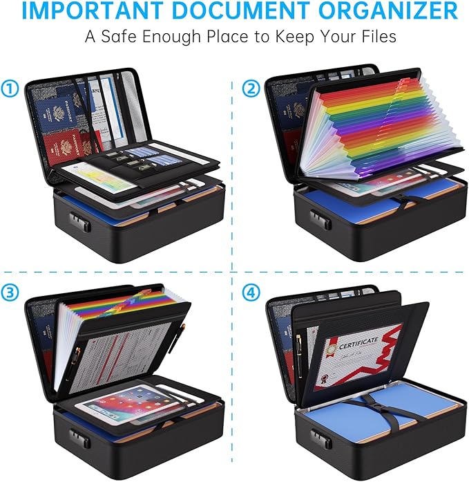 ENGPOW Fireproof Document Box - Image 3