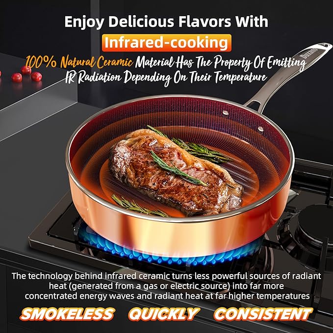 Deluxe DUXANO 14PC Healthy Pots and Pan - Image 7