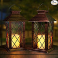 Outdoor Solar Lanterns, Waterproof Hanging Lantern by AFINETH
