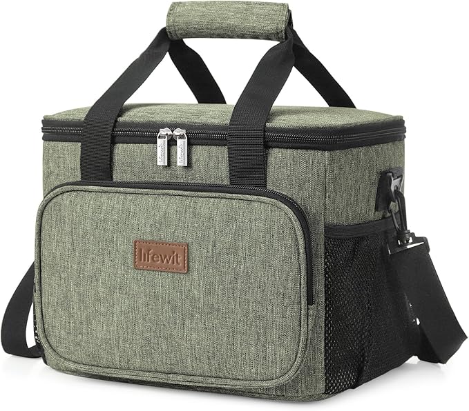 Lifewit Large Lunch Bag Insulated Lunch Box Soft Cooler Cooling Tote by Lifewit