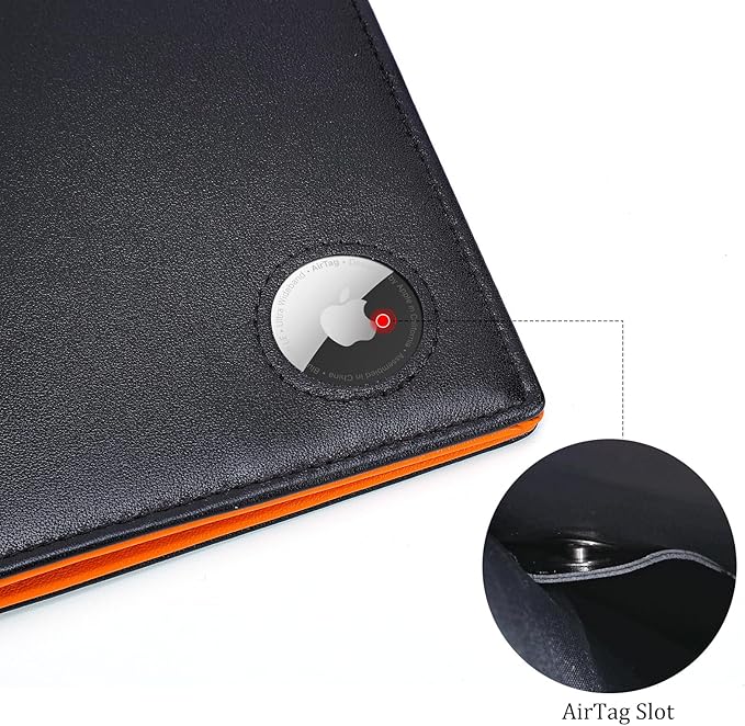 Polare Luxury RFID Blocking Leather Passport Holder Travel Wallet - Image 5