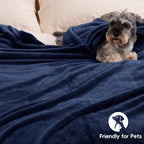 PHF Ultra Soft Fleece Blanket Twin Size, No Shed No Pilling Luxury Plush Cozy - Image 5