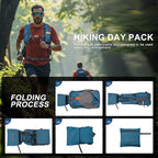 FIORETTO 15L Hiking Backpack for Women Men Mini Packable Backpack Lightweight - Image 7