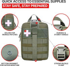 MOLLE Rip Away EMT First Aid IFAK Pouch Medical Empty Bag - Image 3