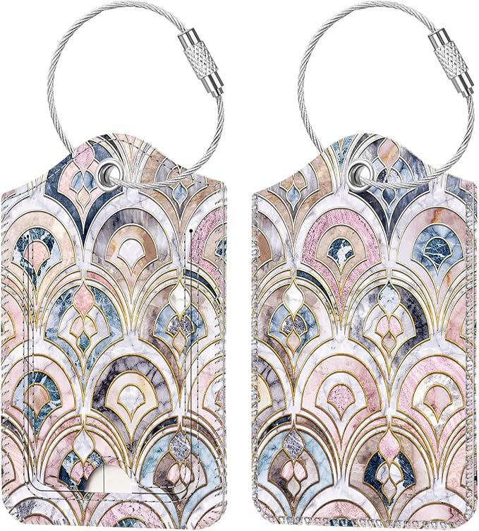 Fintie Luggage Tags, Privacy Cover ID Label by Fintie