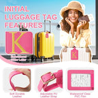 Personalized Initial Luggage Tags - Image 3
