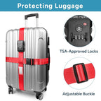 Travel Inspira TSA Lock Luggage Straps - Image 2