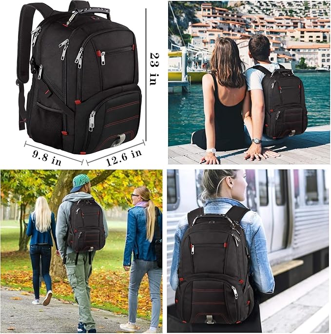 LTINVECK Travel Laptop Backpack, Extra Large Backpack - Image 7