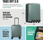 Take OFF Luggage Personal Item 3.0 – 18x14x8 Underseat Carry On - Image 2