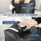 TPU Vacuum Bag for Travel, 70D Nylon Reusable Compression Bag - Image 2