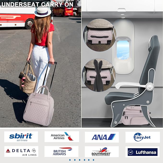 EMPSIGN Underseat Carry On Wheeled - Image 3