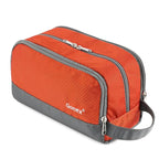 Gonex Travel Toiletry Bag Nylon, Dopp Kit Shaving Bag Toiletry Organizer Orange by Gonex