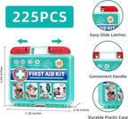 225 Pieces Portable First Aid Kit - Image 2