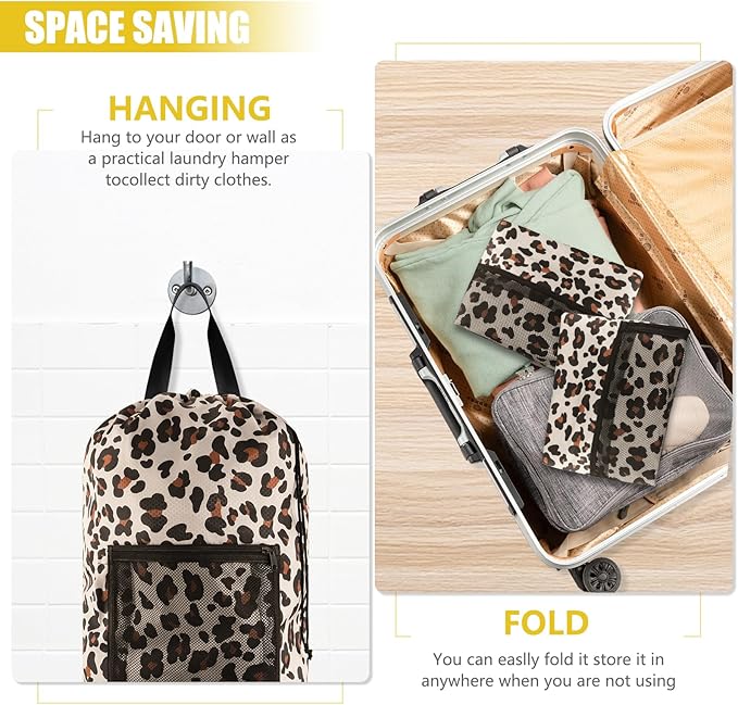 Laundry Bag Backpack, Extra Large Travel Laundry Bag - Image 6