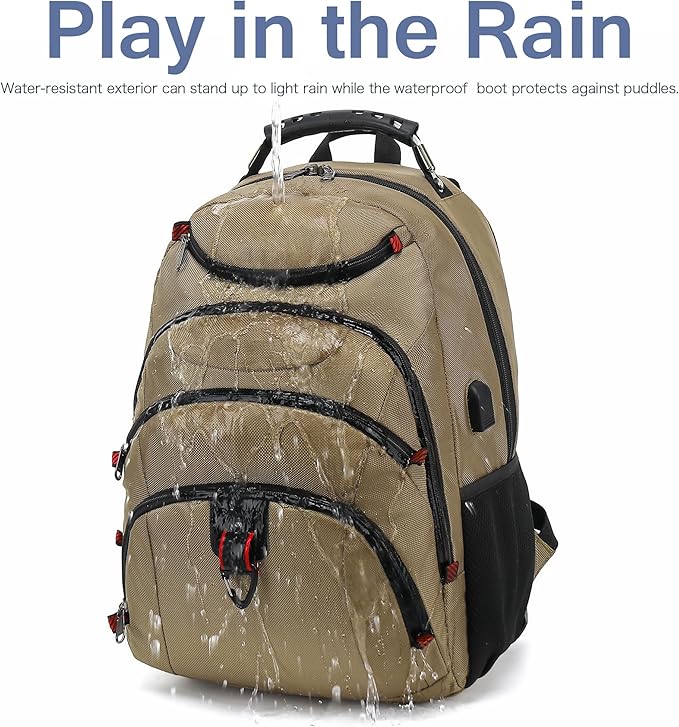 Boavan Laptop Backpack for men, 15.6 inch Laptop Bag - Image 4