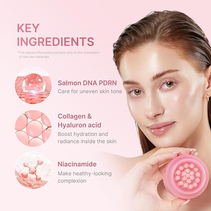 medicube Overnight Renewal Salmon PDRN Duo: Salmon DNA PDRN Pink Peptide Serum and Salmon DNA PDRN Pink Collagen Capsule Cream, Gifts for Her, Skin Care Set