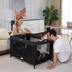 Pamo Babe Portable Crib Baby Playpen - Image 5