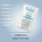 Hand Sanitizing Travel Wipes – 30ct Individually Wrapped | Fresh Citrus Scent - Image 7