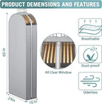 10" Gusseted Garment Bags for Hanging Clothes - Image 3