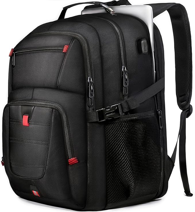 50L Travel Backpack, 17 inch Laptop Backpack by ZMMMA