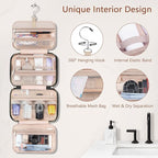 Wedama Toiletry Bag for Women, Hanging Travel Toiletry Bag - Image 5