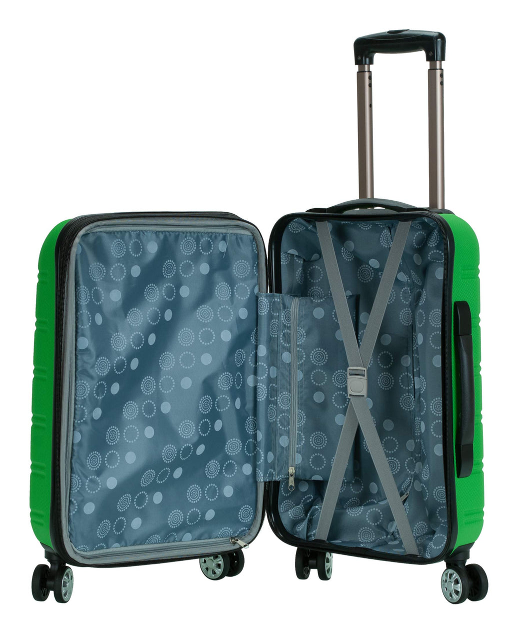 Melbourne Hardside Expandable Spinner Wheel Luggage (Green / Carry-On 20")