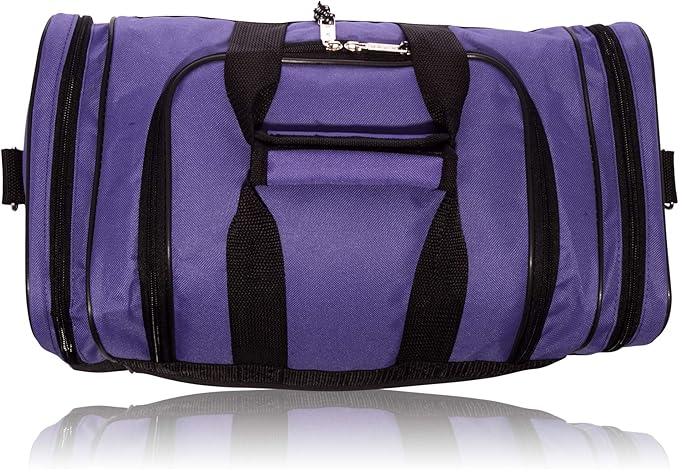 DALIX 17" Blank Duffle Bag Duffel Bag Travel Size Sports Durable Gym Bag - Image 5