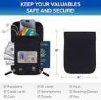 Travel Neck Wallet – Travel pouch and RFID Blocking Passport Holder - Image 2