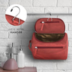 Leather Toiletry Bag For Men Women Dopp Kit Mens Hanging Toiletry Bag Travel - Image 6