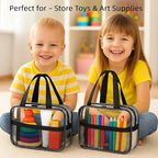 XEWEA 2PCS Small TSA Approved Clear Travel Toiletry Bags - Image 6