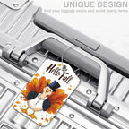 Hello Fall Turkey Set of 2 Luggage Tags - Image 5