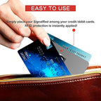 SaiTech IT 5 Pack RFID Blocking Cards, One Protects Entire Wallet Purse - Image 5