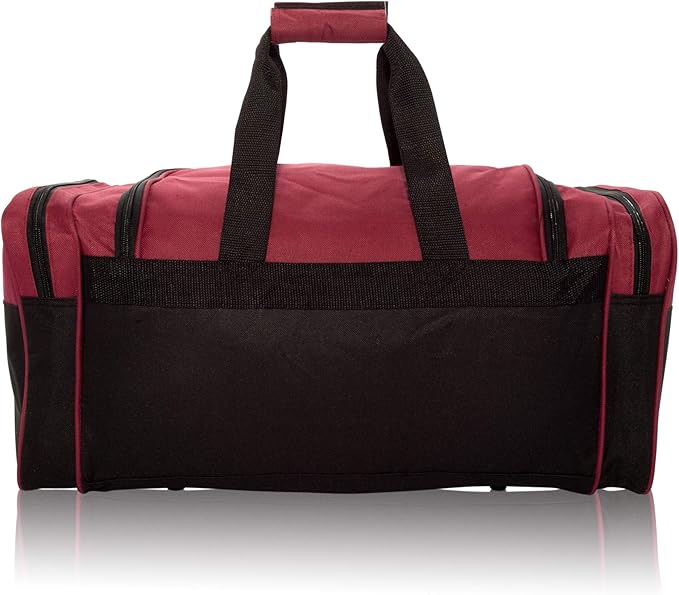 DALIX 21" Blank Sports Duffle Bag Gym Bag Travel Duffel - Image 4