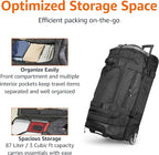 Amazon Basics 30-Inch Large Rolling Duffle Bag - Image 3