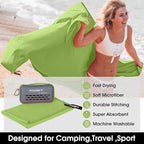 4Monster Camping Towels Super Absorbent, Fast Drying Microfiber Travel Towel - Image 2