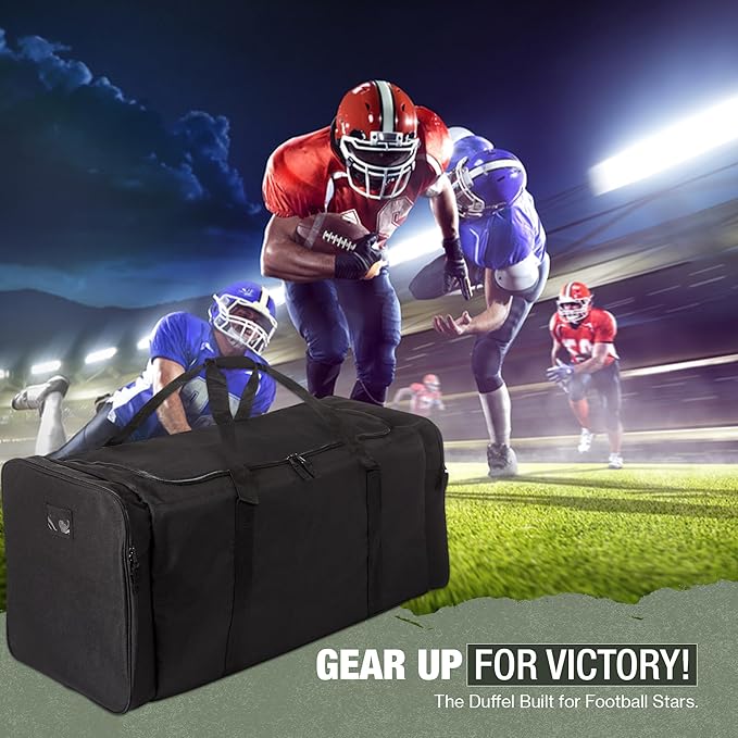 Jetstream Heavy Duty Multi Pocket Durable Sports Gym Equipment Travel Duffel Bag - Image 9