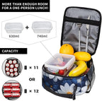 Daisy Insulated Lunch Box for Women Men Daisy Lunch Bag for Travel, or Fishing - Image 4