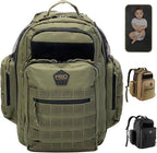 HighSpeedDaddy - Baby Diaper Backpack, Military-Grade, Waterproof, Compact Baby by HighSpeedDaddy