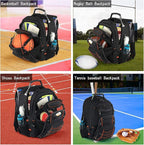 VECKUSON 18.4 Laptop Backpack for Men, 55L Extra Large Gaming Laptops Backpack - Image 6