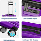 KYME Carry On Luggage 22x14x9 Airline Approved - Image 4