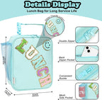 FlowFly Lunch box Insulated Soft Bag Mini Cooler Back to School Thermal Meal - Image 4