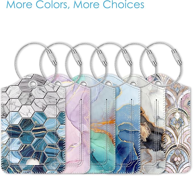 Fintie Luggage Tags, Privacy Cover ID Label - Image 8