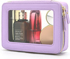 Aveniee Clear Makeup Bag Organizer, Travel Toiletry Bag Cosmetic Case - Image 4