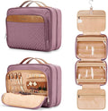 Travel Hanging Toiletry Bag for Women, Extra Large Makeup Bag, Holds Full-Size by COOSKY